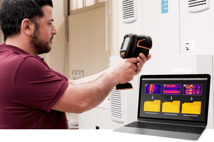 Caméra thermique testo 883-1