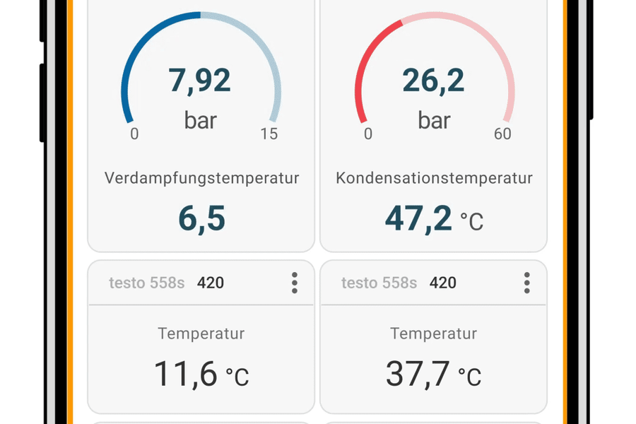 testo Smart App Ein-Klick-Verbindung