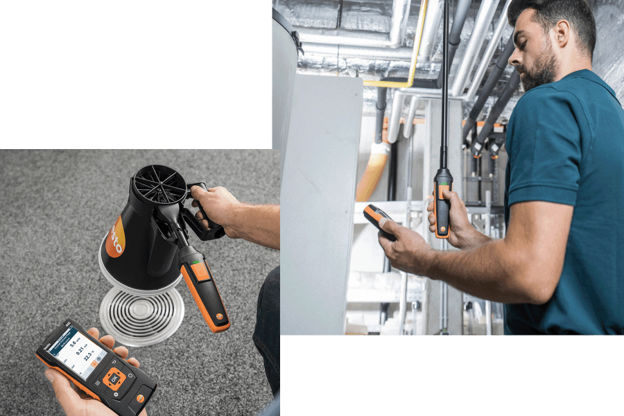 testo 440 IAQ measuring instrument