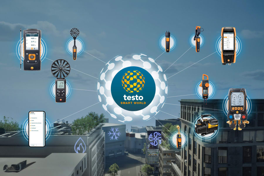 HVAC/R world of Testo