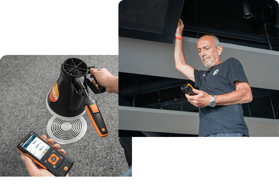 Joachim Helwig, überzeugter Nutzer des testo 440