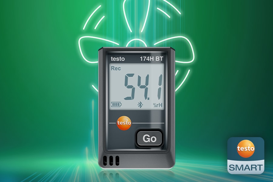 Mini data logger testo 174H BT