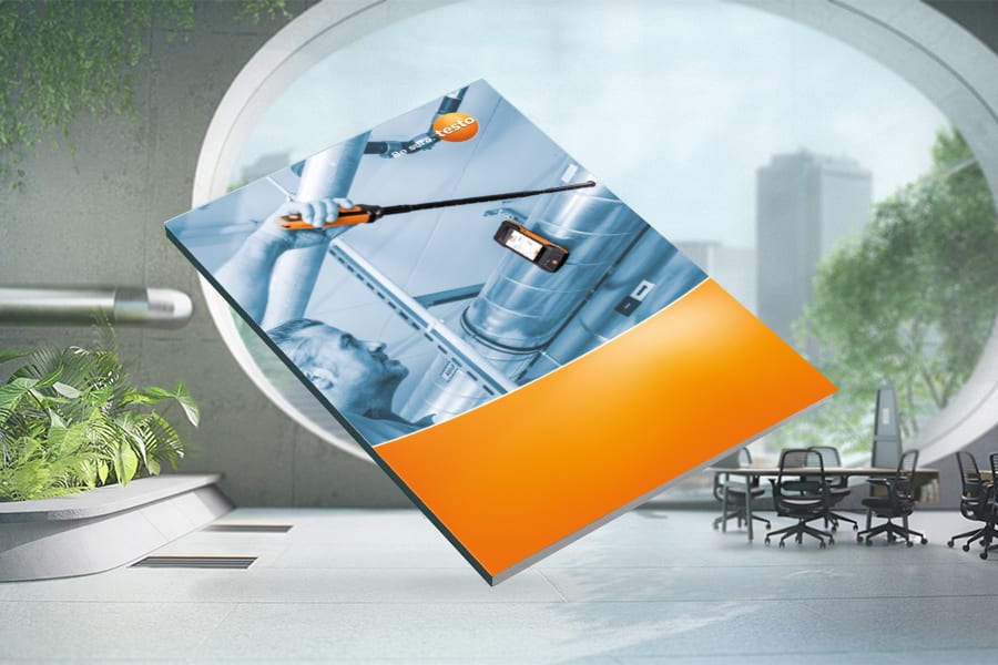 Air flow measurements in ducts