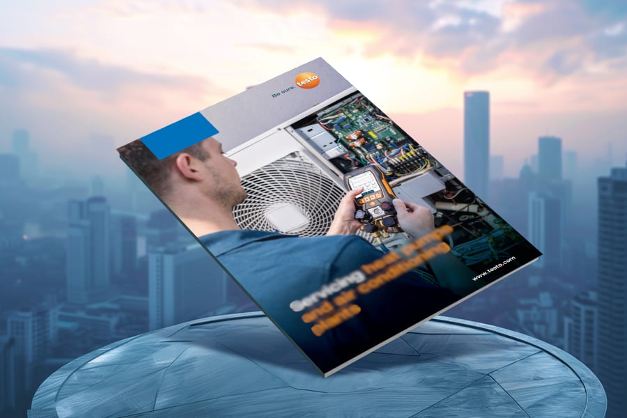 Servicing heat pumps and air conditioning systems