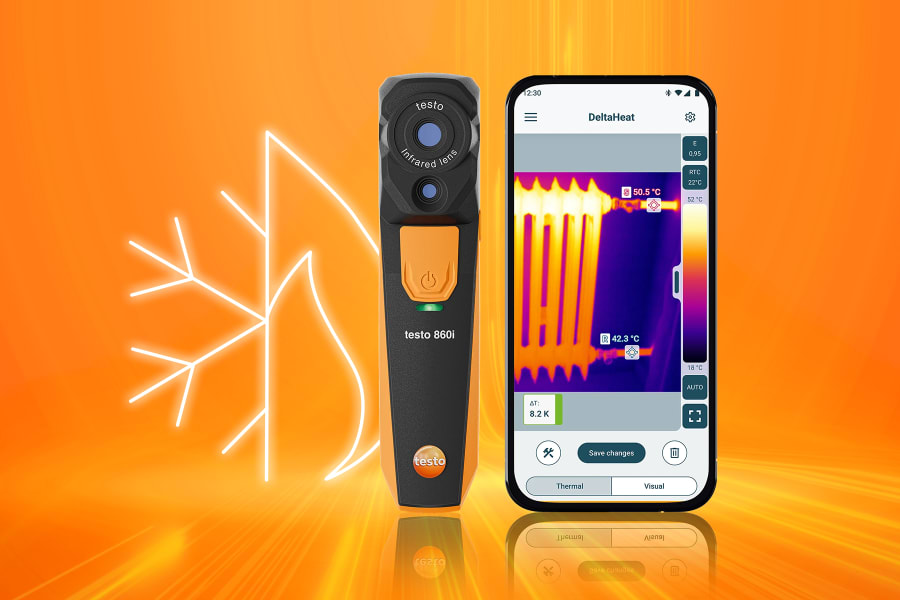 Termovisor testo 860i para smartphones