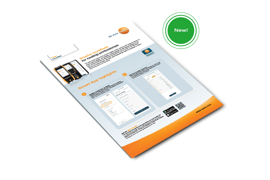 Checklist for heating professionals