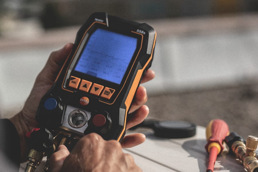 Manifold digitale testo 558s