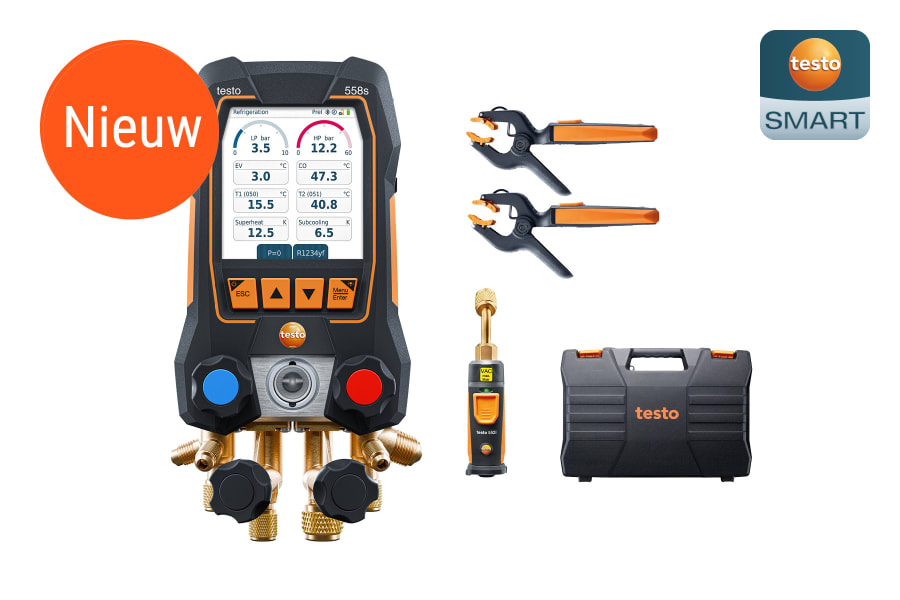 testo 558s Smart vacuüm-set