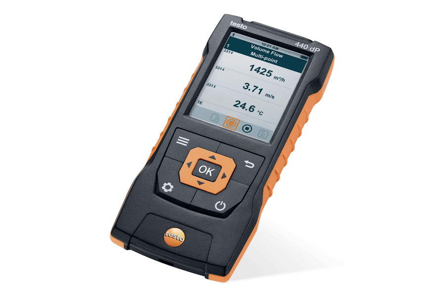 Instrumento de medição climática testo 440