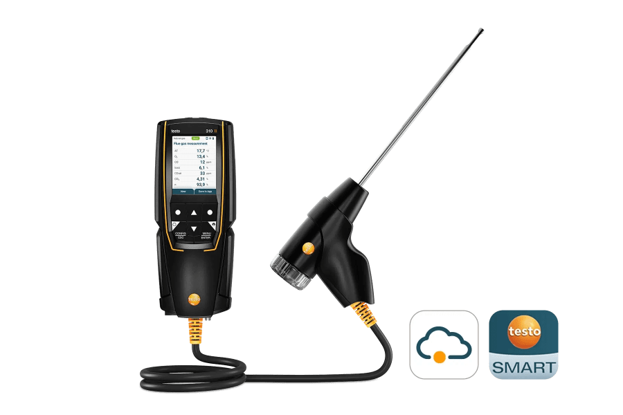 Flue gas analyser testo 310 II