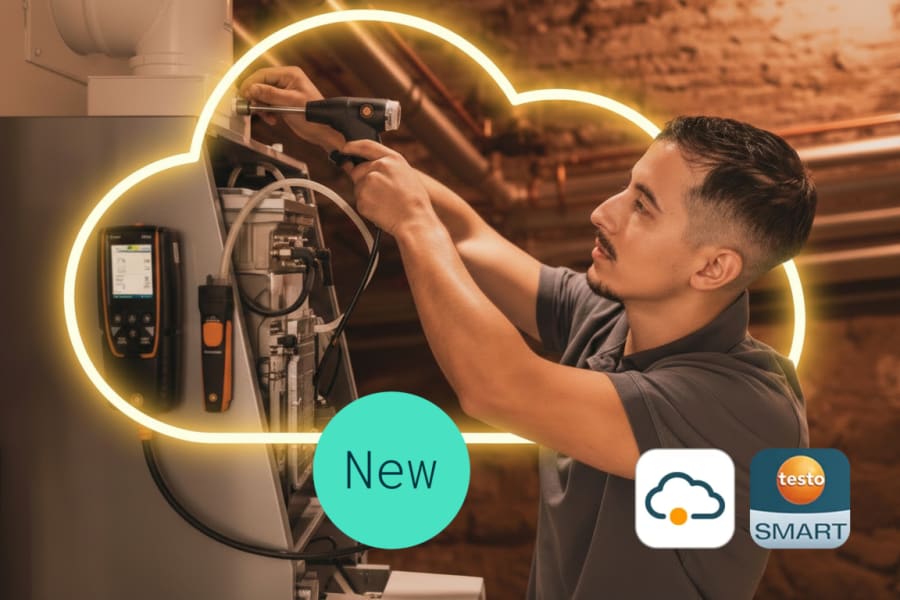 HVAC/R cloud testo Smart Connect