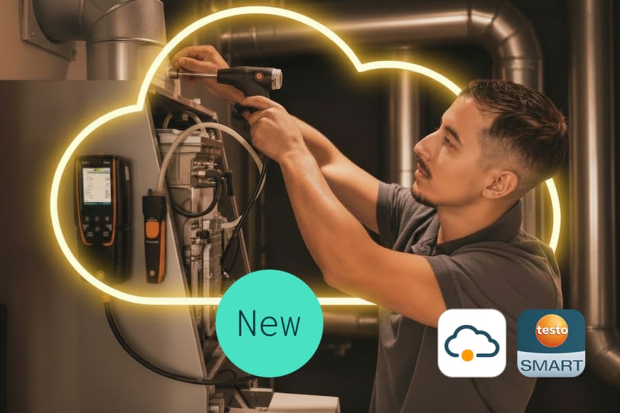 HVAC/R cloud testo Smart Connect