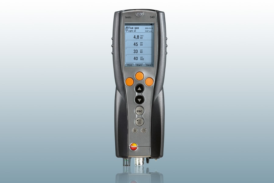 testo 340 flue gas analyzer