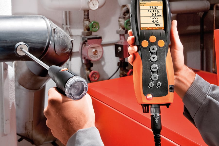 Abgasmessgerät Testo