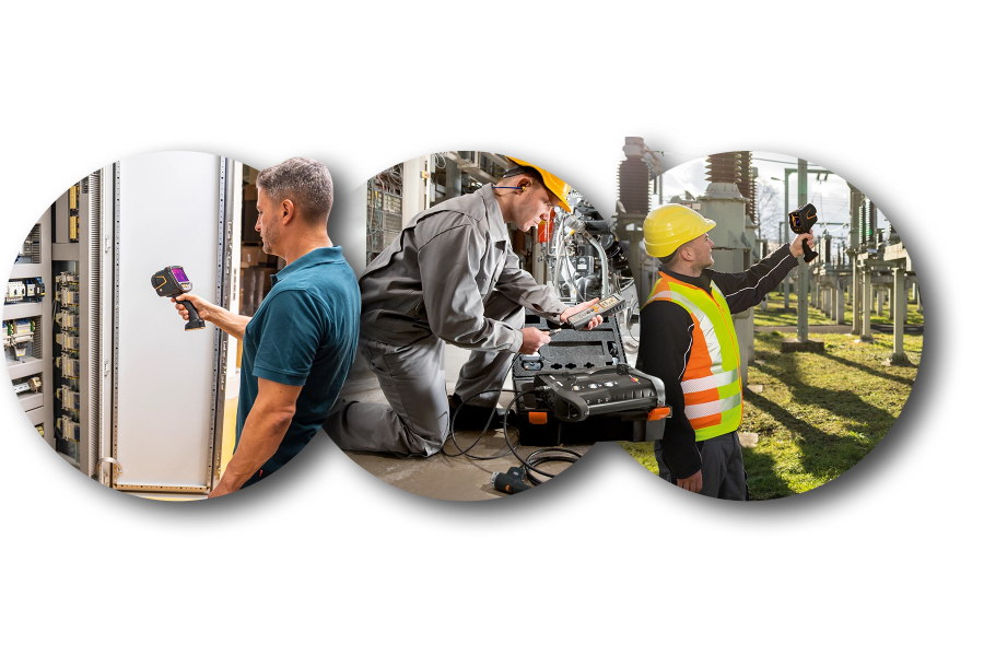 Testo hőkamerák és kibocsátásmérő műszerek ipari alkalmazásokhoz