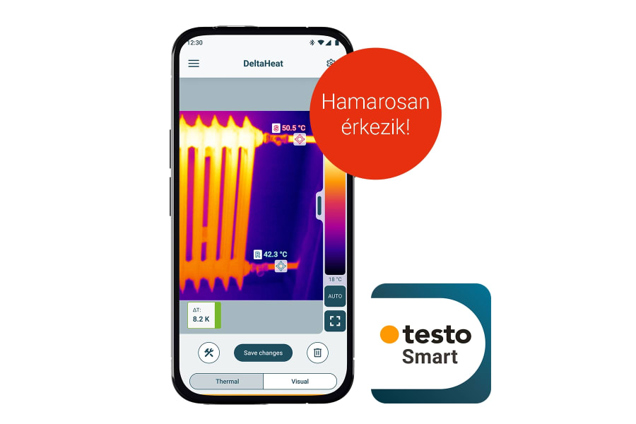 testo Smart alkalmazás