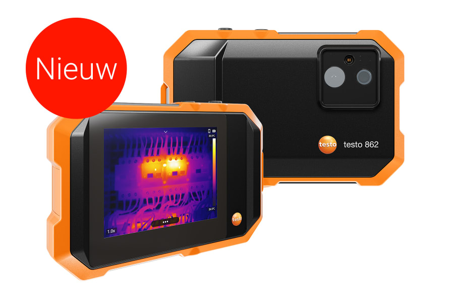 Zakformaat warmtebeeldcamera testo 862