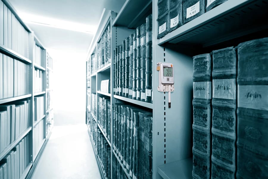 Temperaturüberwachung in Museen und Archiven