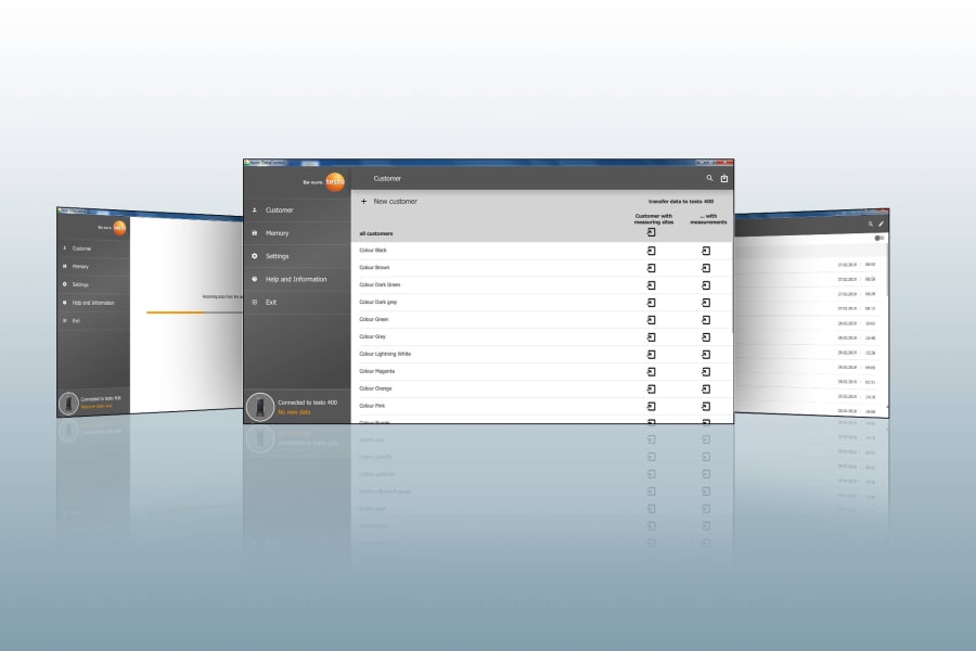 PC software testo DataControl