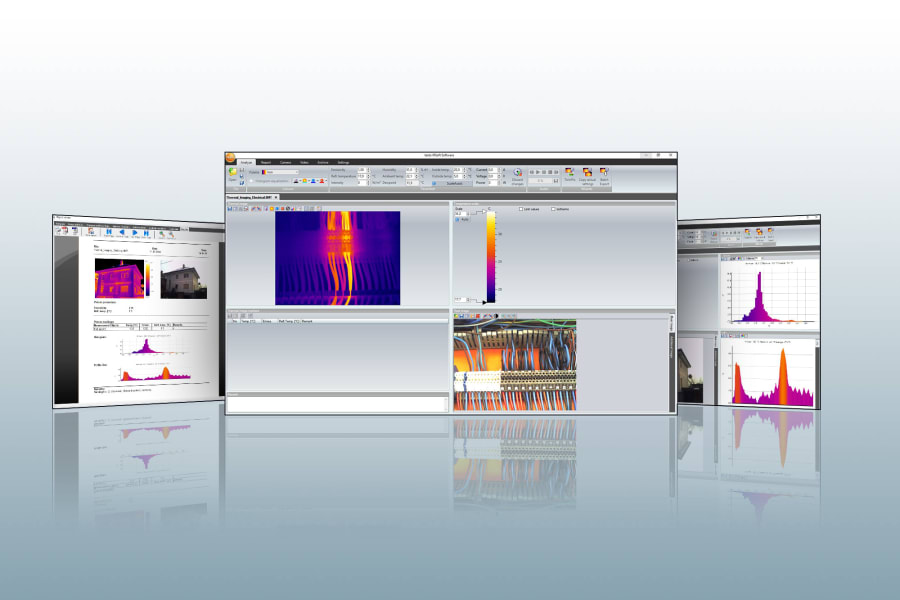 PC analysis software testo IRSoft