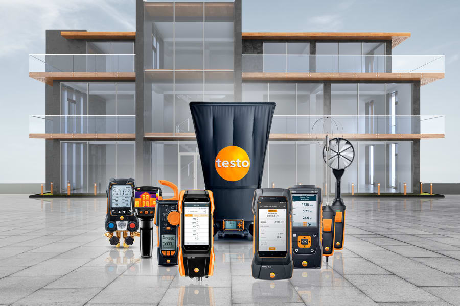 Instrumentos de medição Testo