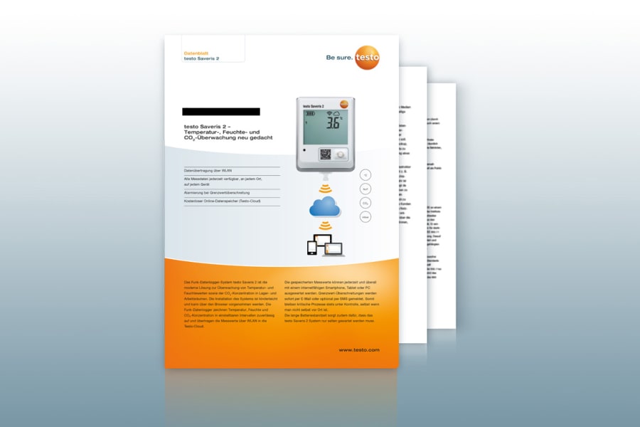 Datenblatt testo Saveris 2