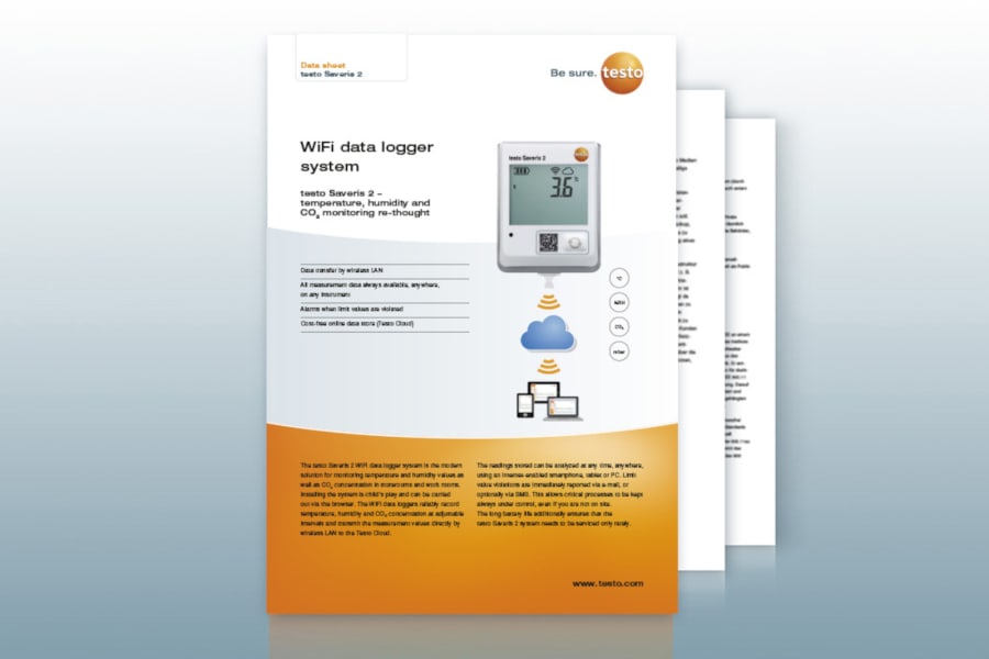 testo saveris 2 Broschüre