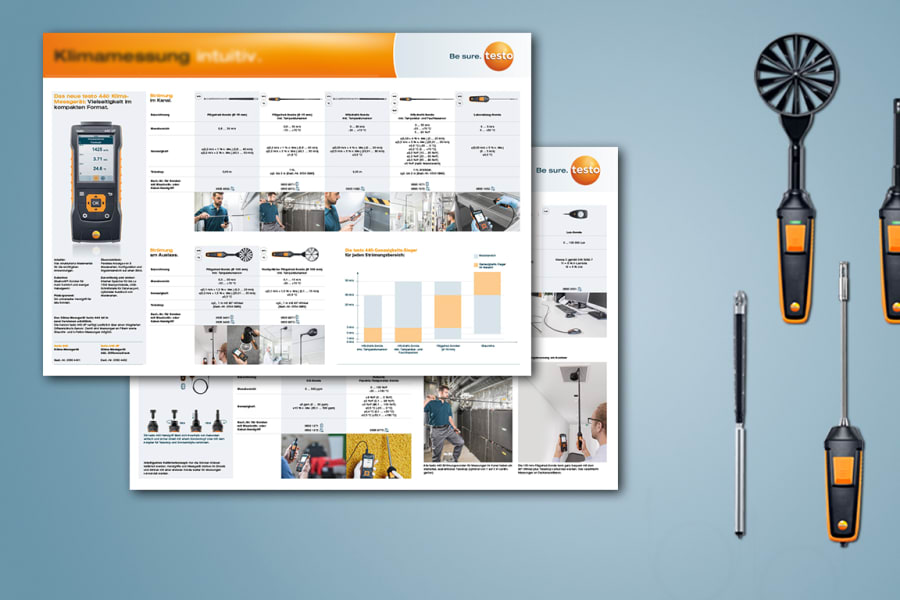 Probe comparison testo 440