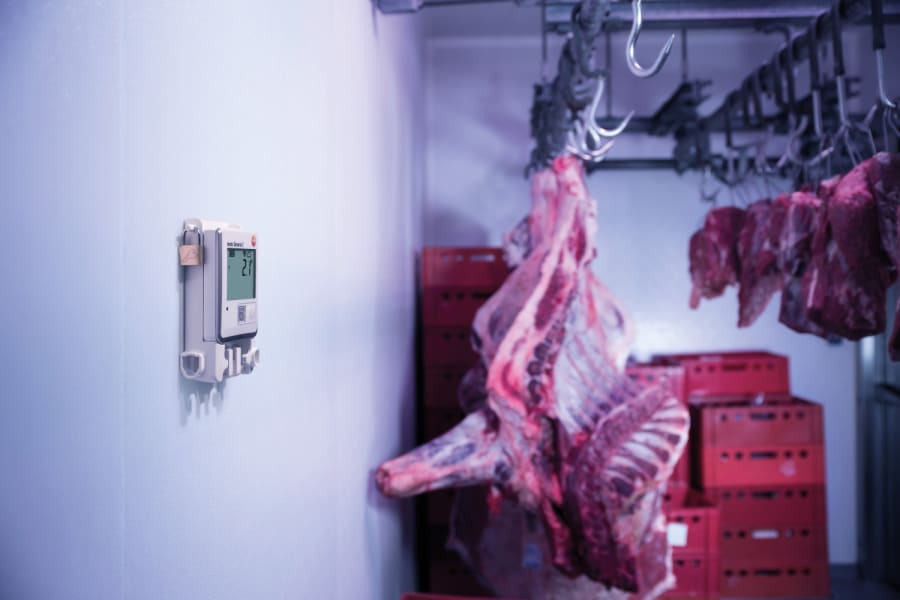 Temperature monitoring in the food sector