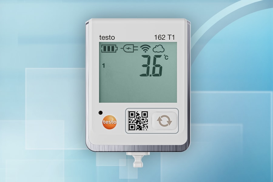 Online data logger testo 162 T1