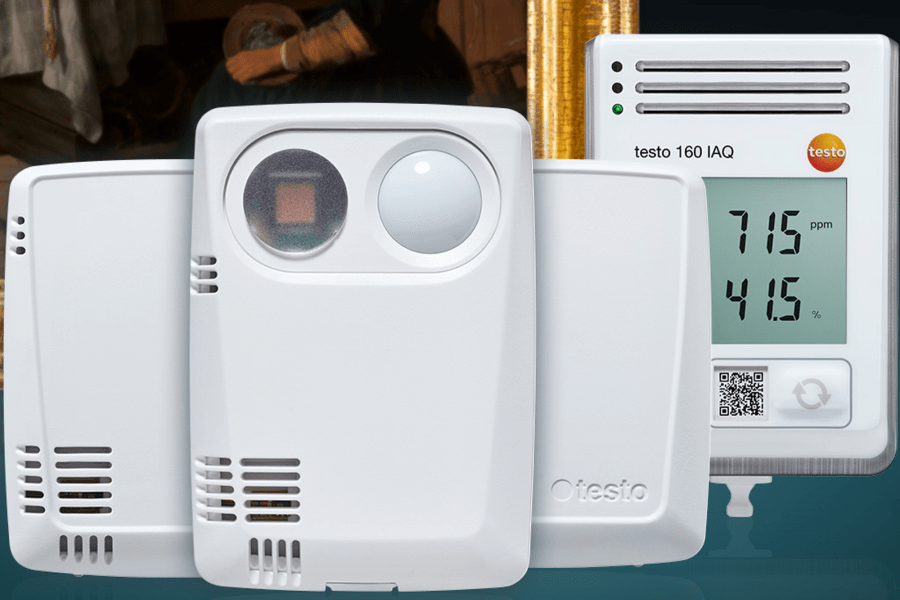 Luxómetro integrado en data logger Testo