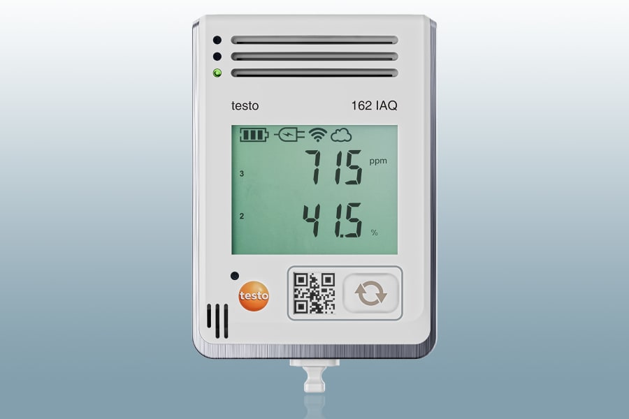 Data logger for CO₂