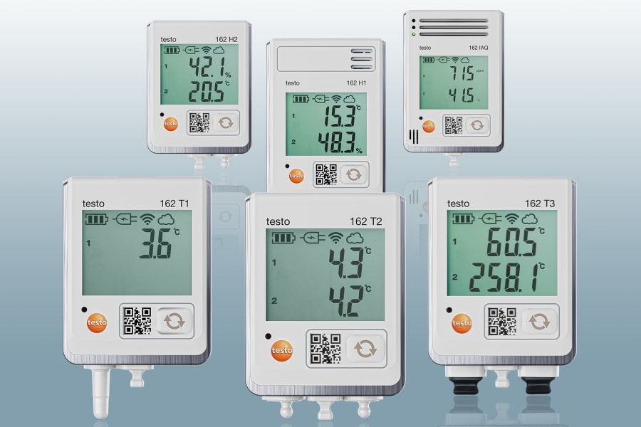 Online data logger system testo Saveris