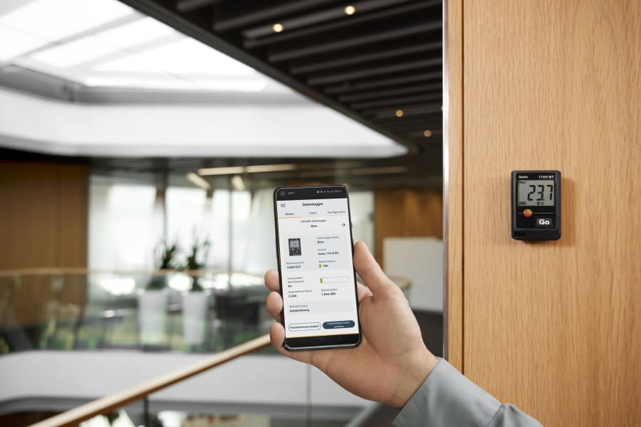 testo 174 T und testo 174 H Bluetooth