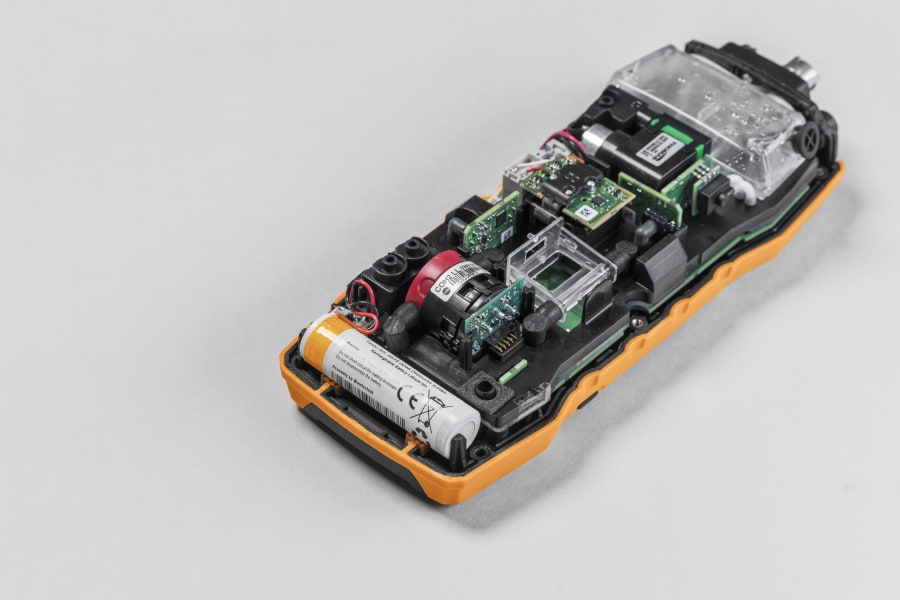 Flue gas analyser service