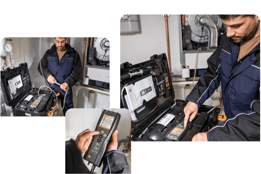 Gas leak detector testo 324