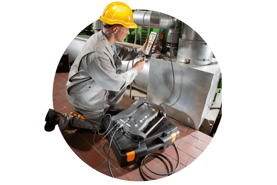 Webinar-Anmeldung: Effiziente Emissionsmessung in der Industrie