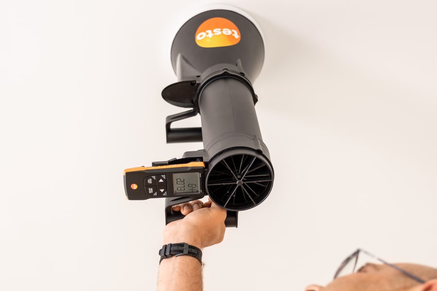 testo 417 kit 1 - Anémomètre à hélice avec cônes de mesure