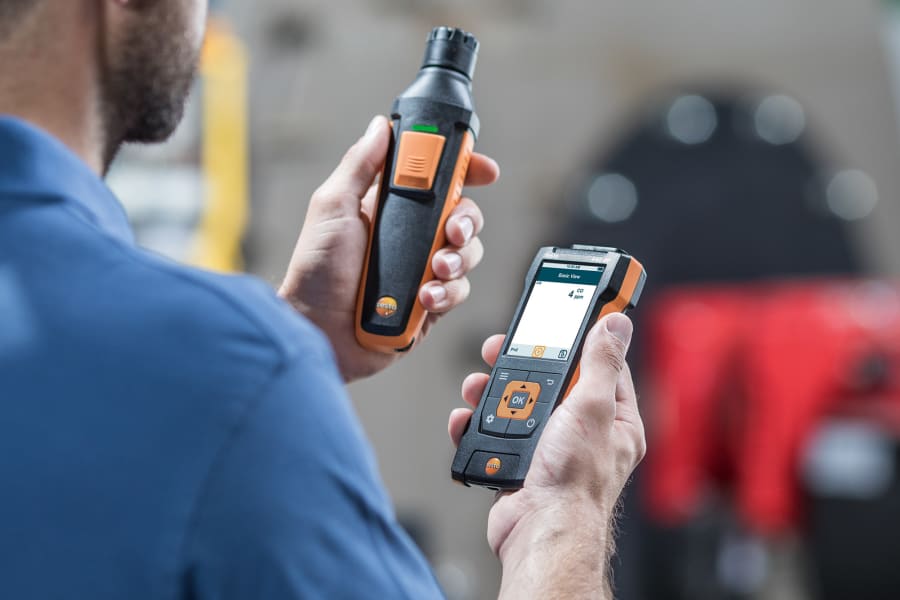 Carbon monoxide meters from Testo