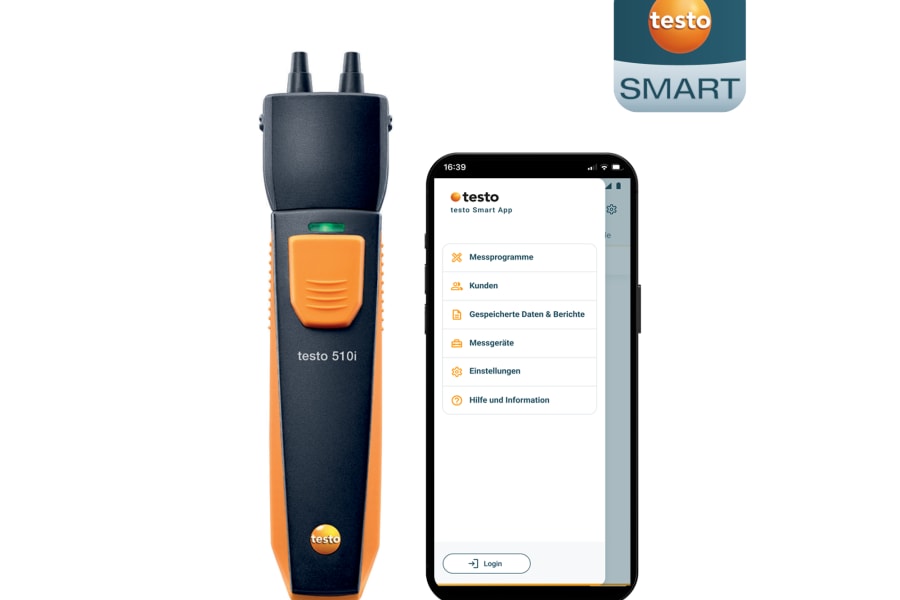 差圧計 testo 510i