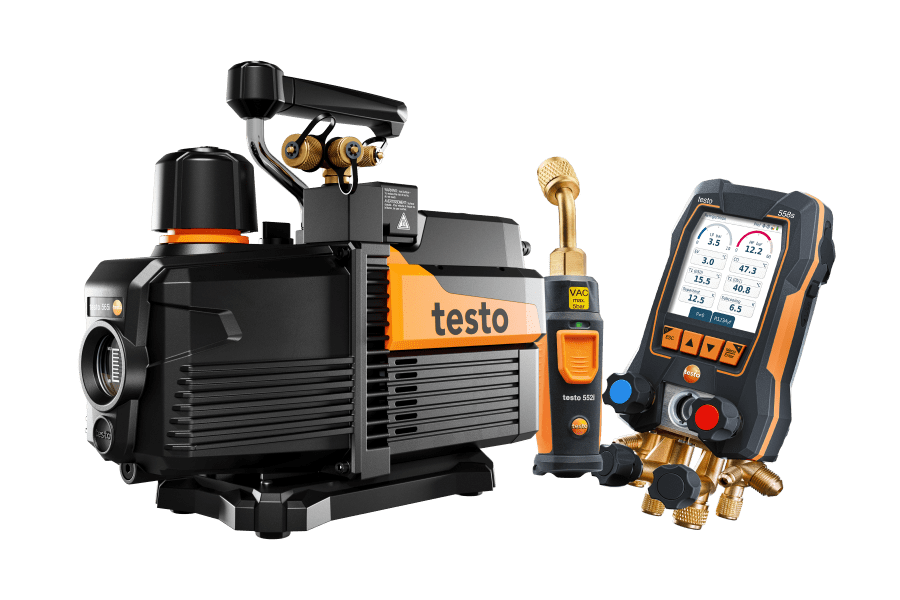 Vacuum gauges from Testo