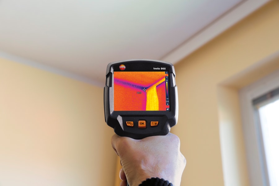 testo 872 Thermal imager for building thermography