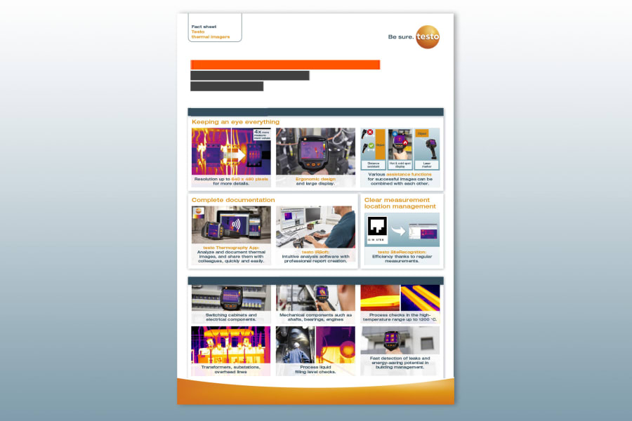 Compact knowledge testo Thermal Imagers