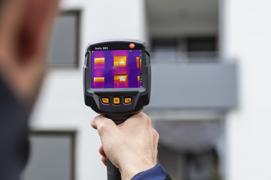 Thermograhpy for Building Inspection