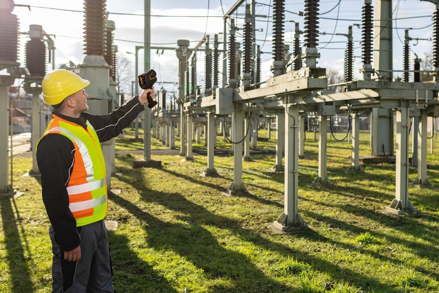 Wärmebildkameras für sichere Energieerzeugung