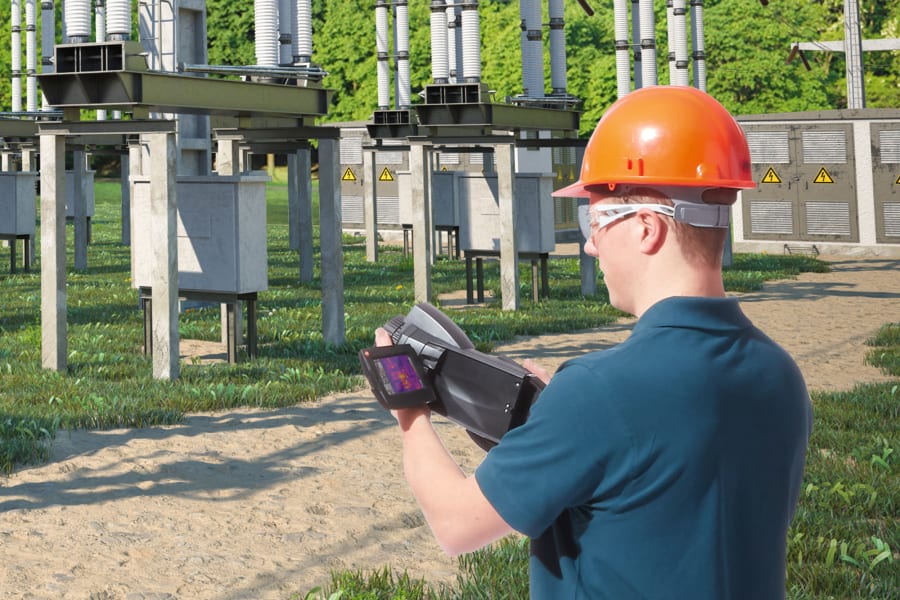 Fold-out, rotating display testo 885