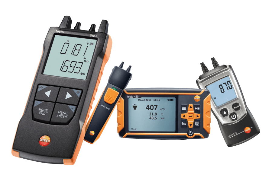 Medição de pressão diferencial