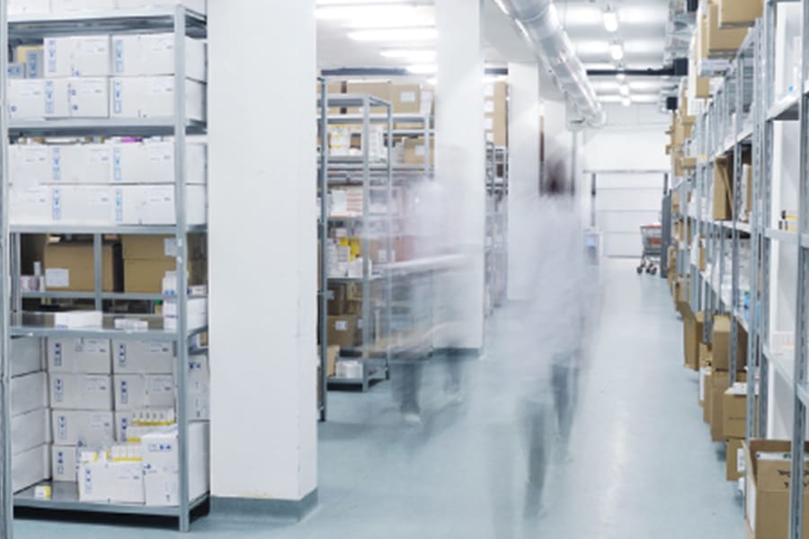 Pharmaceutical storeroom