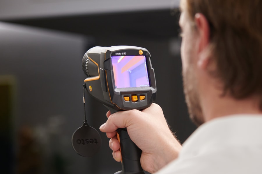 Application testo 883