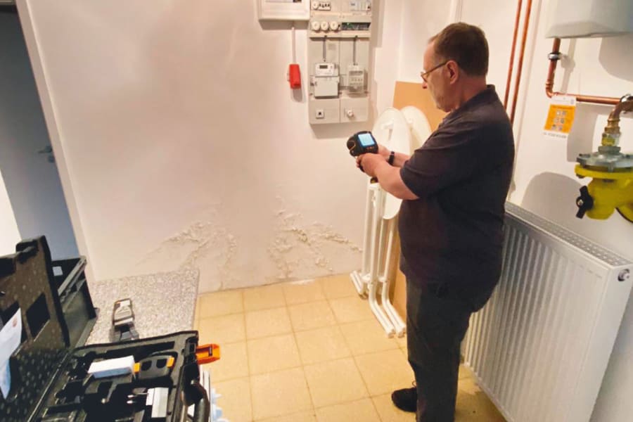 Application thermal imager testo 883